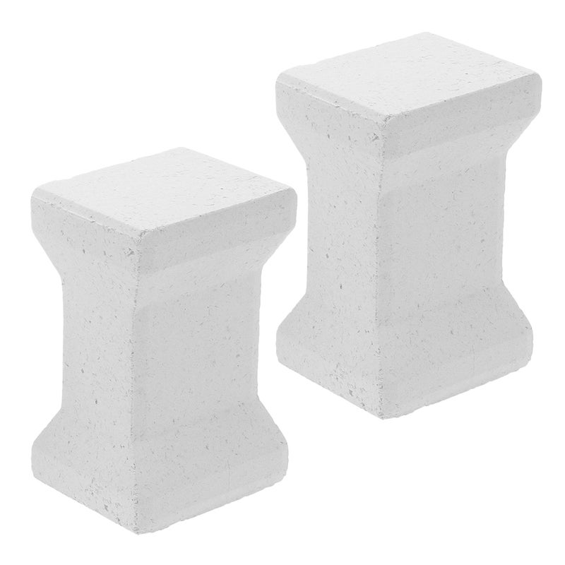 2PCS Posts Making Accessory Ceramic Shed Pillar for Pottery Firing Support for Pottery Artists and Ceramic - Image 2
