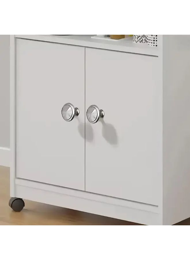 5pcs Brushed Silver Modern Cabinet Pulls Minimalist Design - Image 4