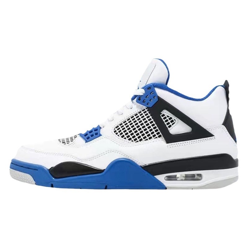 Yutian Aj4 University Blue, White, Black and Red Basketball Shoes Joe 4 Paris Black and Red Thunder White Oreo Men''s and Women''s Running Shoes - Image 2
