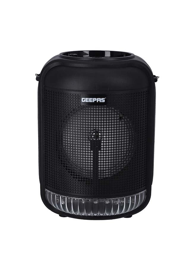 GEEPAS Rechargeable Portable Speaker With 1800 mAh Huge Battery GMS11186 Black - Image 1