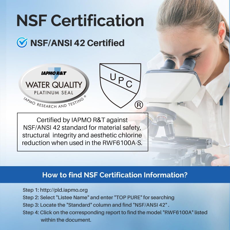 ICEPURE Refrigerator Water Filter Replacement for Bosch Ultra Clarity Pro BORPLFTR50, BORPLFTR55, 11032531, 12033030, 12028325, 11025825, B36CT80SNS, B36CL80ENS, WFC100MF, WFS200MF, RA450022, 3PACK - Image 3