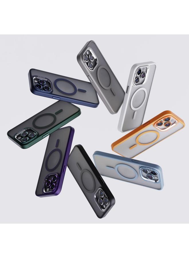 S-TOP Case For iPhone 14 Pro Max Invisible Lens Holder PC + TPU Frosted MagSafe Phone Case - Image 2