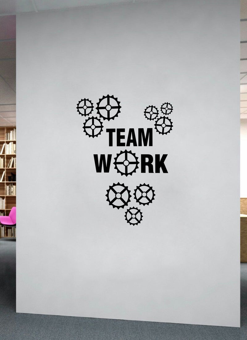 Spoil Your Wall Teamwork Office Wall Decal - Wall Arts Home Décor - Wall Sticker, 60x90 cm by Spoil Your Wall - Image 2