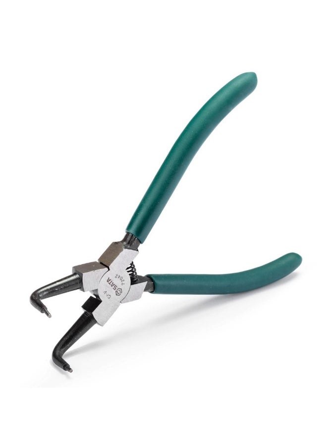 Sata SATA ST72043ST 9" German Style Internal Snap Ring Curved Pliers  - Image 2