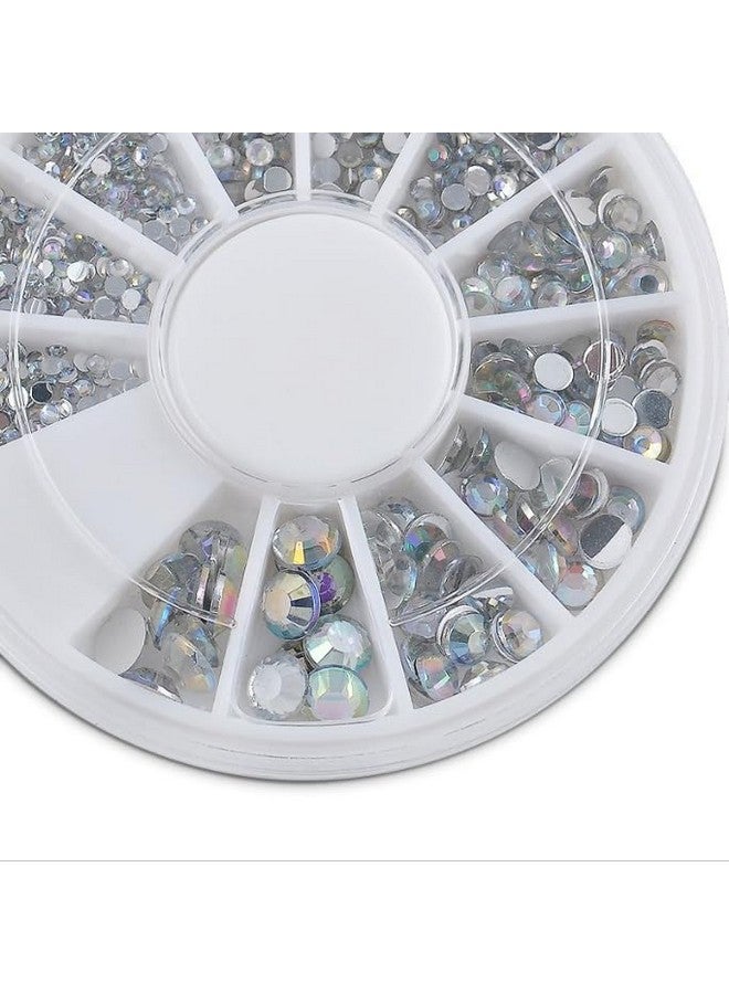 Diy 3D مسمار الفن مانيكير الديكور عجلة الاكريليك الكريستال بريق الراين - 12 الشكل - Image 3