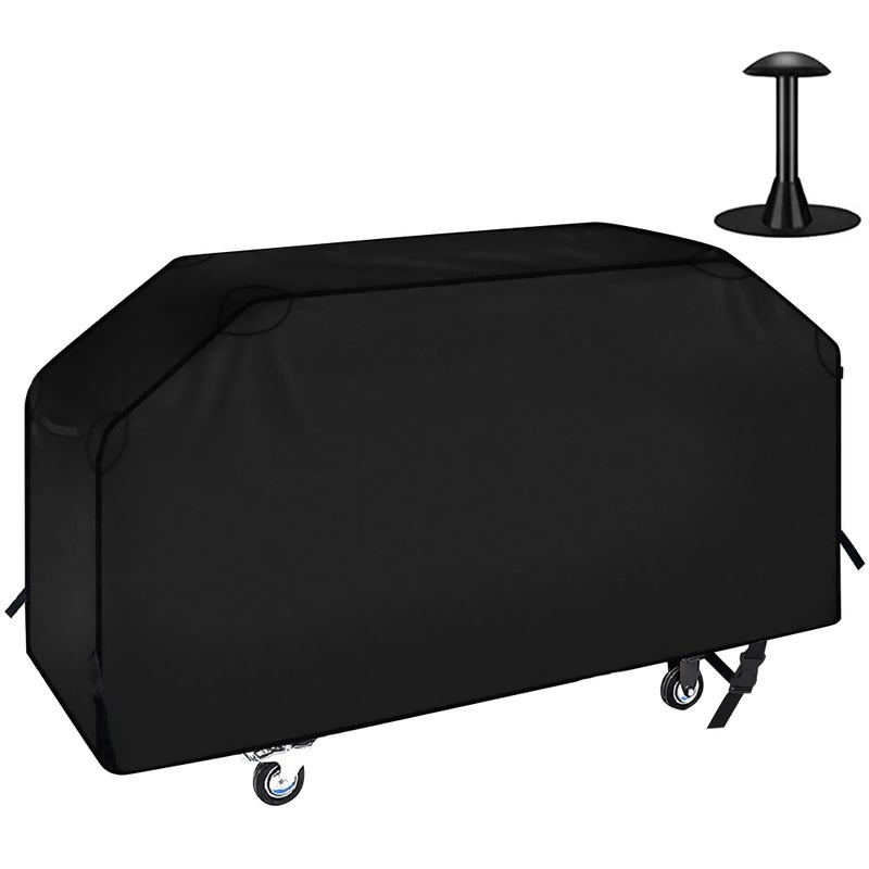 NEXCOVER Griddle Cover for Blackstone 36 Inch Griddle WaterProof Heavy Duty Material Flat Top Grill Cover with Support Pole for Camp Chef 600 and More 4Burner Griddle