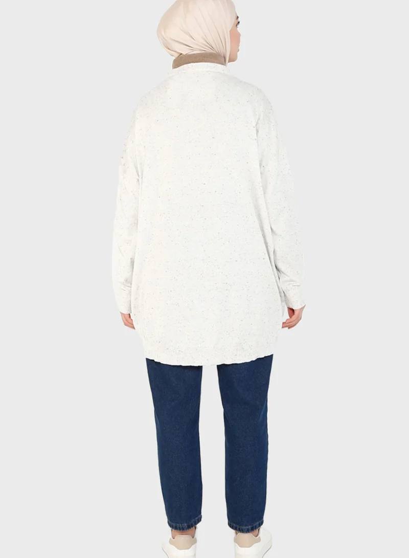Tavin by Modanisa Pocket Detail Cardigan