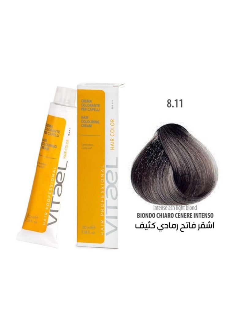 VITALE Hair dye intense light ash blonde 100 ml - Image 1