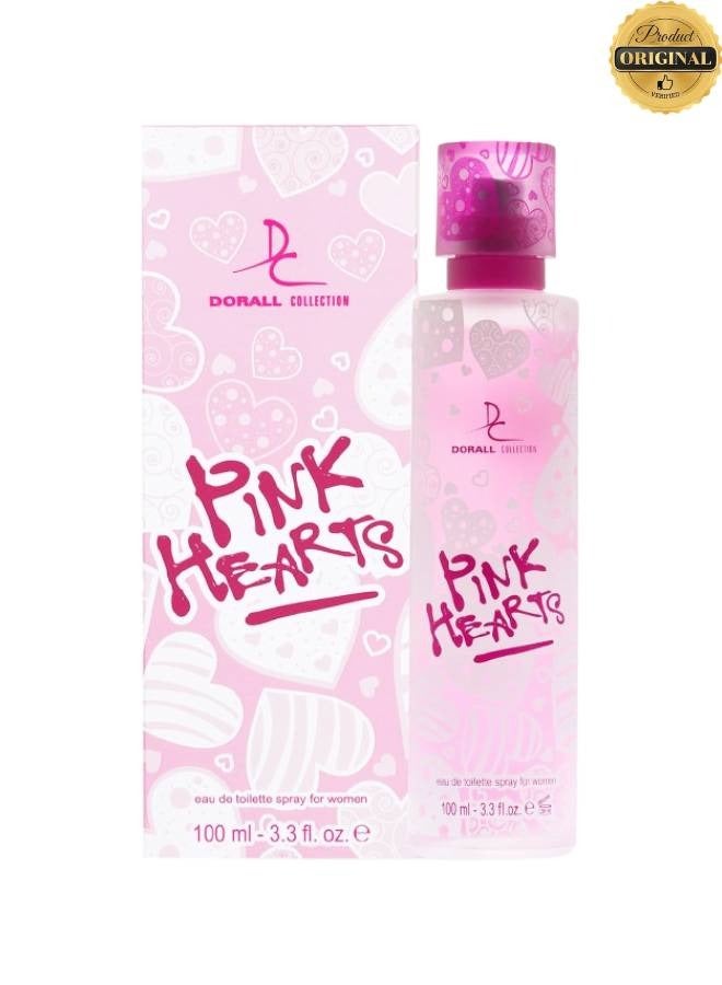 DORALL COLLECTION Pink Hearts Perfume 100ML - Image 1