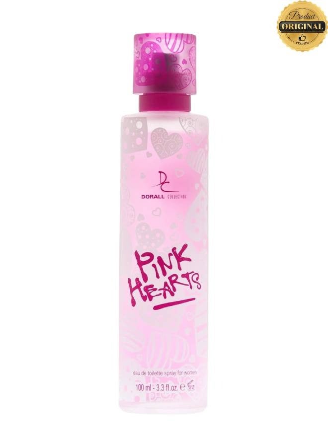 DORALL COLLECTION Pink Hearts Perfume 100ML - Image 2