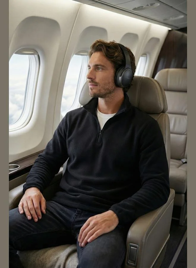 Buratti Buratti Slim Fit Half Zipper Stand Collar Polar Fleece Men's POLAR 5906003