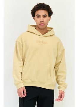 Originals by Brooklyn Cloth Men Sportswear Fit Long Sleeve Outdoor Hoodie, Tan  - Image 1