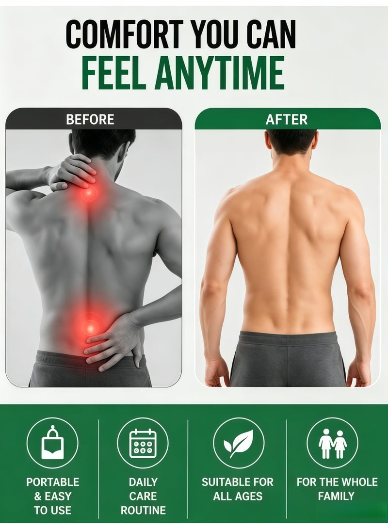 APGAR 3-Pack 20g Natural Herbal Lumbar Cold Gel | Fast-Cooling Relief for Cervical, Knee & Disc Pain | Joint Discomfort Soothing Formula - Image 4