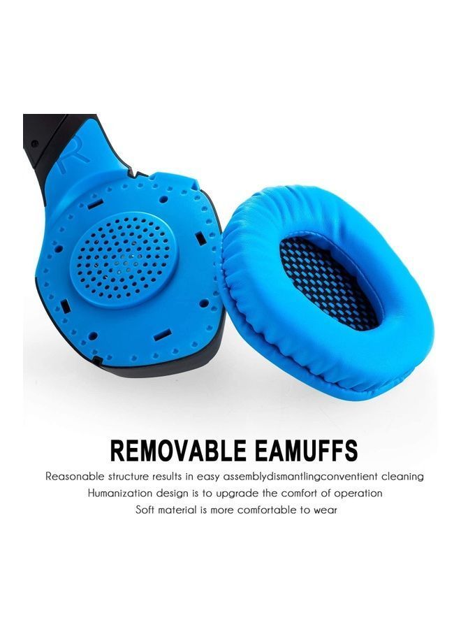 NIBEMINENT K1-B PC Gaming Headset Bass Headphones Mic - Image 2