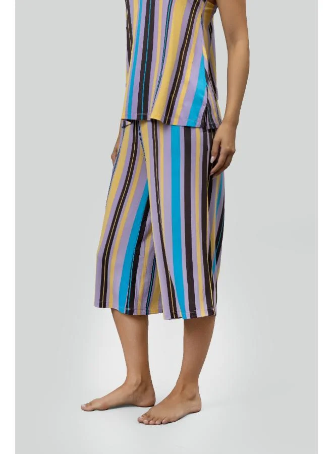 نسيسيرا Striped Modal Culottes