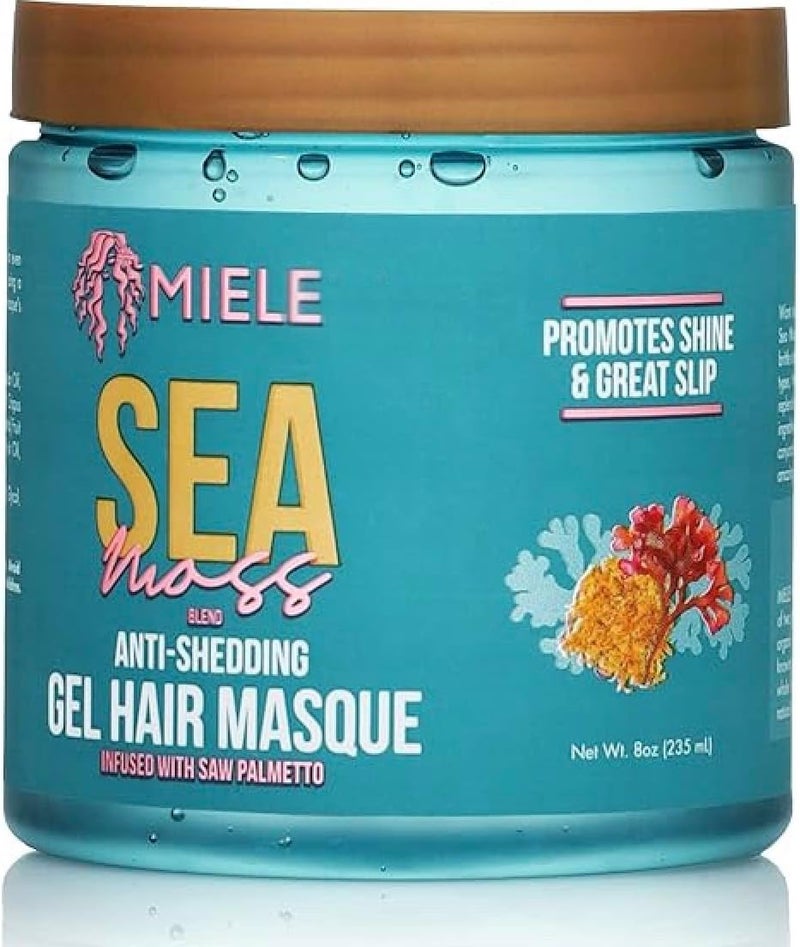 MMielle Sea Moss AntiShedding Gel Hair Masque 8oz