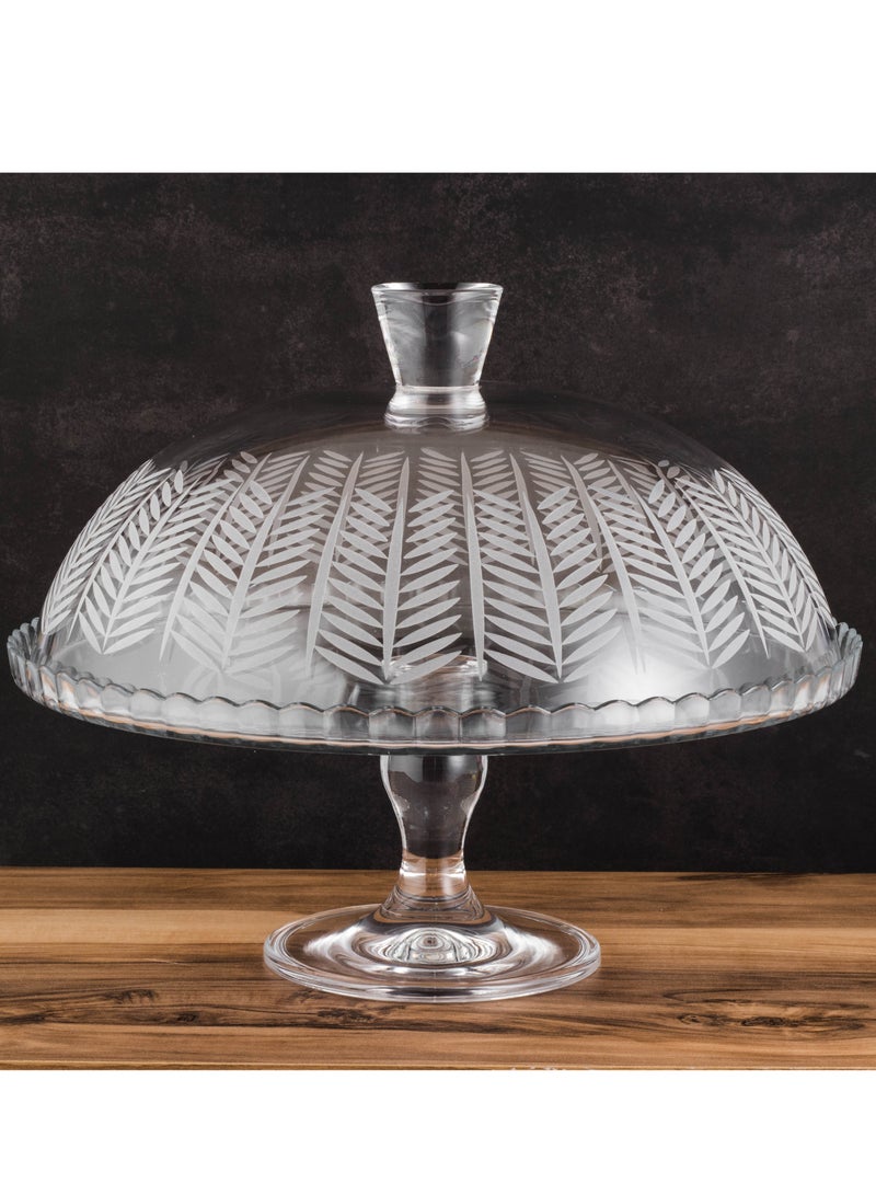 باساباش ✨ أناقة التقديم تبدأ من هنا — غطاء تقديم الحلويات الزجاجي من Pasabahce، لمسة فخامة على كل طاولة! ✨ - Image 2