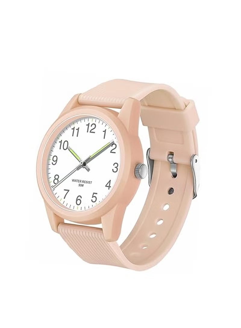 Kids Analog Watches for Girls Boys Watches with Soft Band Learning Time 50M Waterproof Children Watch Easy to Read for Ages 4-12 Kids Gift - Image 1