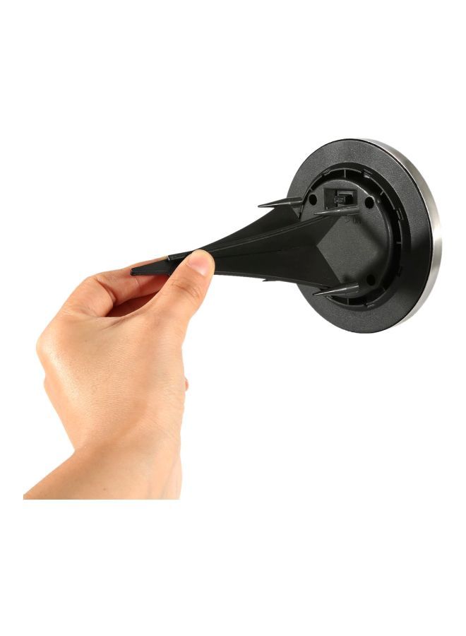 نيبمينينت مصباح LED أرضي يعمل بالطاقة الشمسية أسود/ فضي 115x126مم - Image 5