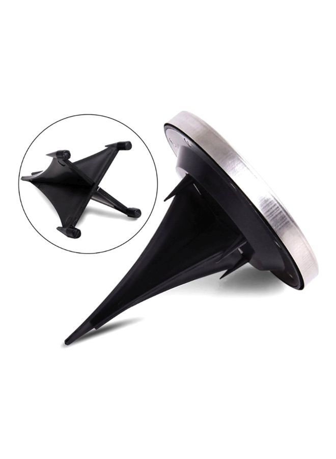 نيبمينينت مصباح LED أرضي يعمل بالطاقة الشمسية أسود/ فضي 115x126مم - Image 4