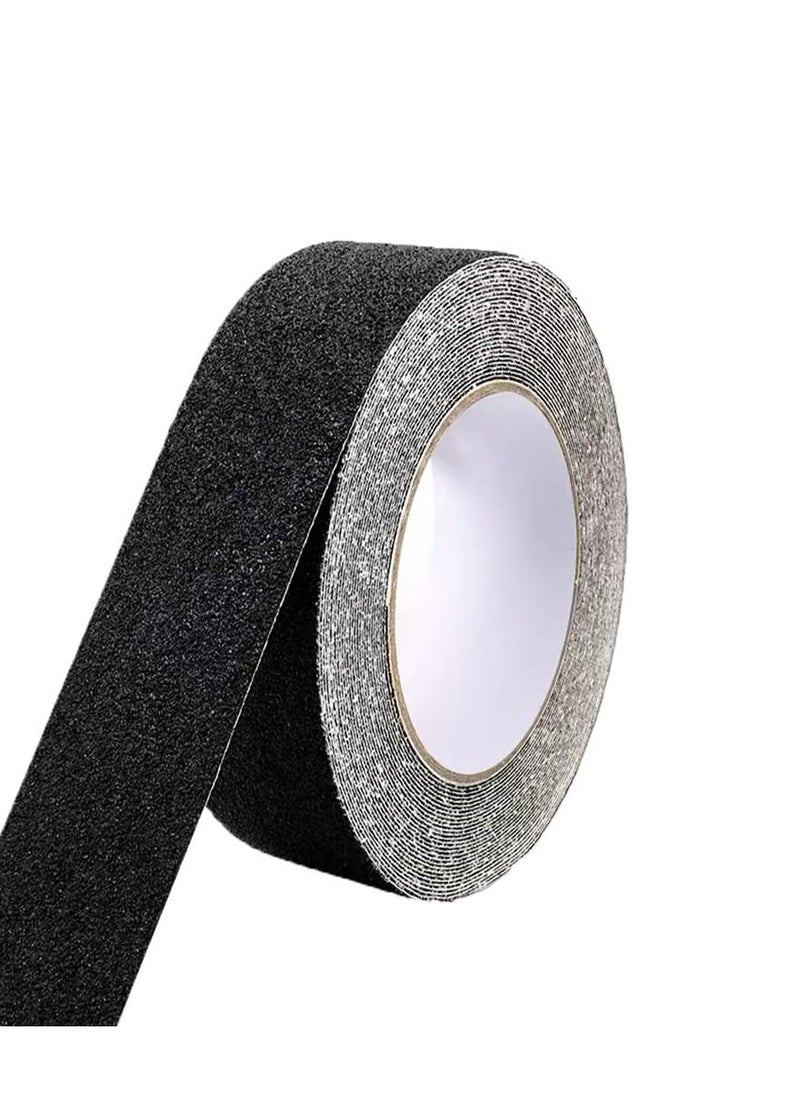 Oasisgalore 1-Inch x 33 Feet Black Heavy Duty Anti-Slip Grip Tape for Stairs,  Ramps and Tread Staircases.  - Image 1