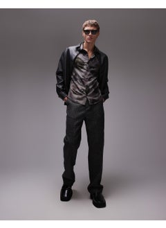 TOPMAN Long Sleeve Floral Printed Shirt  - Image 4