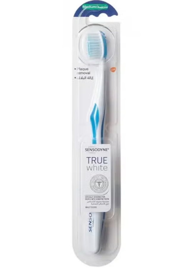 Sensodyne toothbrush true white medium Multi Colour - Image 1