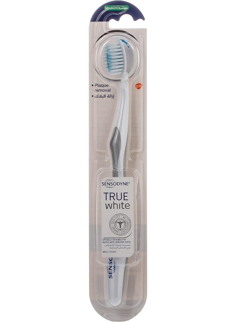 Sensodyne toothbrush true white medium Multi Colour - Image 2