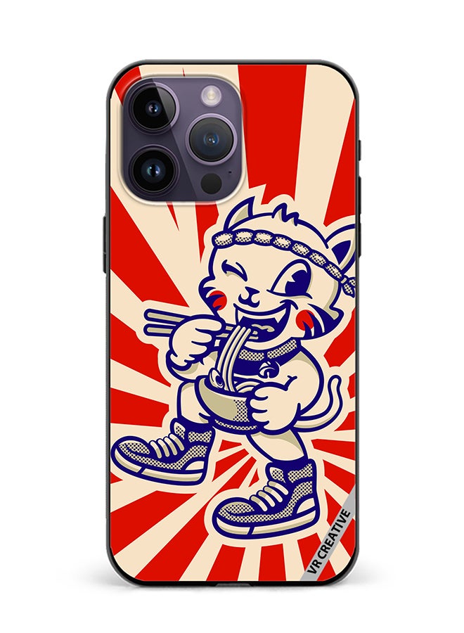 VR CREATIVE Protective Case Cover For Apple iPhone 16 Pro Max Fun Food Design Multicolour