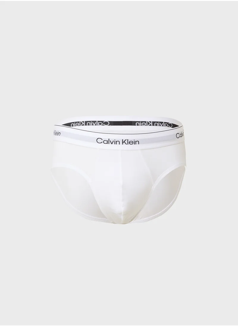 CALVIN KLEIN Icon Cotton Stretch Hip Brief - 3 Pack