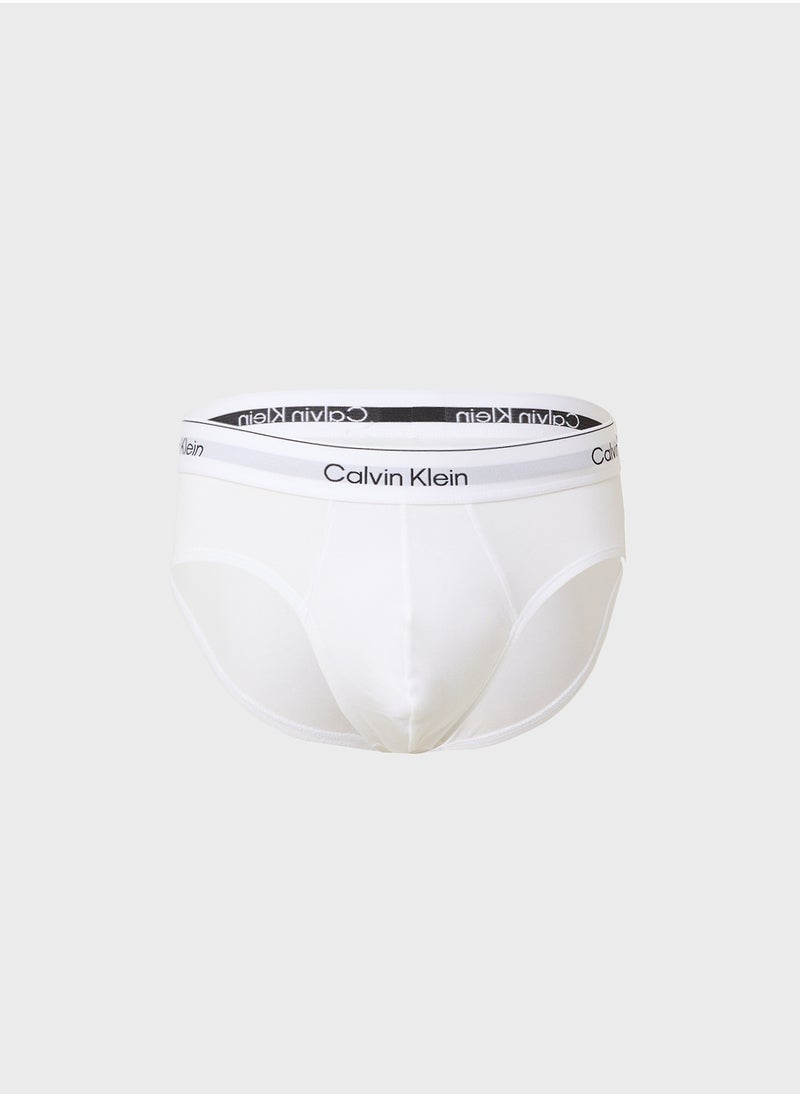 CALVIN KLEIN - Icon Cotton Stretch Hip Brief - 3 Pack - Image 1