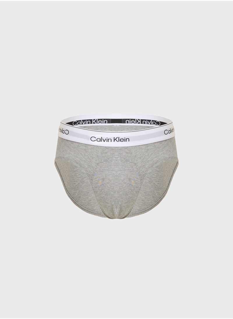 CALVIN KLEIN - Icon Cotton Stretch Hip Brief - 3 Pack - Image 1
