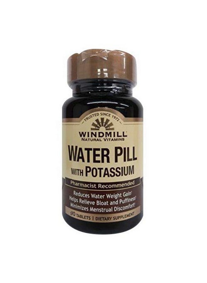 Windmill Water Pill with Potassium Tablets 90 Ea