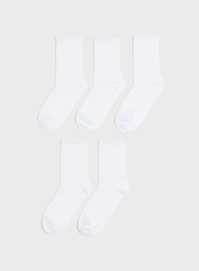 H&M 5 Pack Knitted Socks