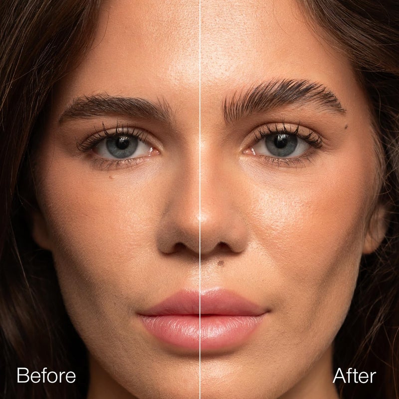 Palladio Brow Laminating Gel Strong Hold Eyebrow Glue for Lamination, Sculpted Brows All Day Wear Flake-Free Hold, Non-Sticky, Nourishing Castor Oil & Aloe, Vegan, Cruelty-Free Brow Styler Gel, Clear - Image 5