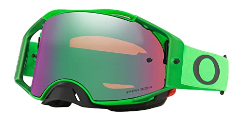 Oakley Airbrake MX Goggles, Moto Green w Prizm Jade Iridium - Image 1