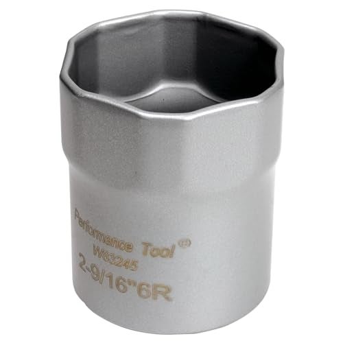 Performance Tool W83245 1/2 Drive Rounded Lock Nut Socket, 2-9/16" Used on Dodge trucks with Dana 60 manual hubs - Image 1