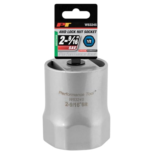 Performance Tool W83245 1/2 Drive Rounded Lock Nut Socket, 2-9/16" Used on Dodge trucks with Dana 60 manual hubs - Image 2