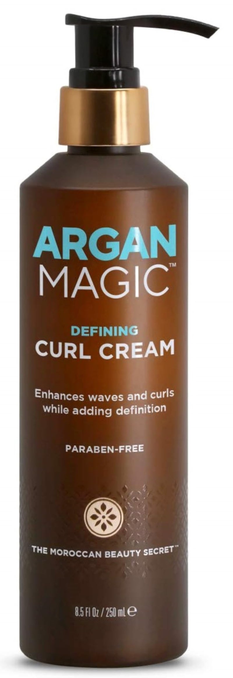 ARGAN MAGIC ARGAN MAGIC Defining Curl Cream  Enhances Waves and Curls While Adding Definition  Conditions Detangles and Reduces Frizz  Paraben Free 85 Ounce  250 Milliliter 