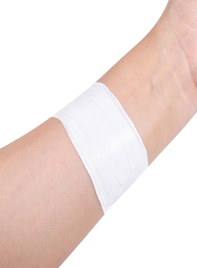 CCbeauty White & Black Face Paint, Cream Face Painting Kit, Professional Water Based Body Paint, Full Coverage Foundation Makeup, Halloween SFX Makeup For Clown Joker Mimes Skeleton Vampire Costume - Image 3