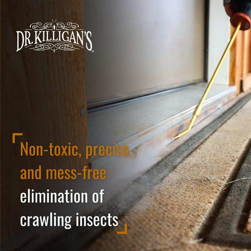 Dr. KILLIGAN'S د. كيلغان's جهاز مكافحة الحشرات - جهاز نفخ للتراب السيليسي وأتربة أخرى - أداة تطبيق فعالة للغبار - صغيرة (8 أونصات) - Image 4
