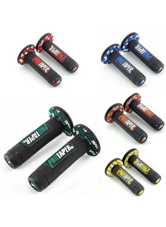 nookly 10 color Handlebar Grip Gel Brake Handle Rubber for 7/8 Motorcycle For CRF EXC YZF Protaper Pro taper Motocross Dirt Pit-Black - Image 3