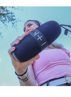 Volkano Volkano Flow Series Portable Bluetooth Speaker With IPX5 Waterproof-Black  - Image 5