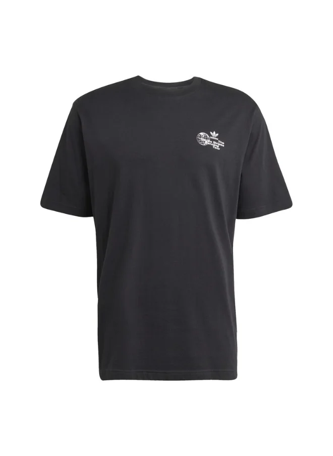 اديداس adidas SP POSTER GFX T Black Originals Men T-SHIRTS
