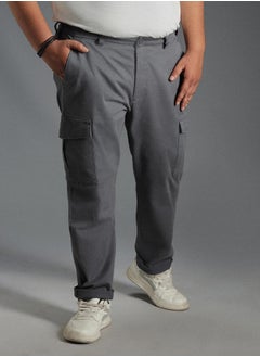 HIGH STAR Men Charcoal Trousers  - Image 4
