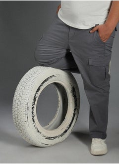 HIGH STAR Men Charcoal Trousers  - Image 5