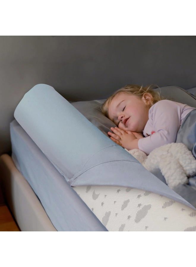 ComfyBumpy Bed Rail for Toddlers | Toddler Bed Rails with Washable Cover - Kids Foam Bed Rail Guard - Bed Barrier for Twin, King, Queen Bed [1-Pack] - Image 1