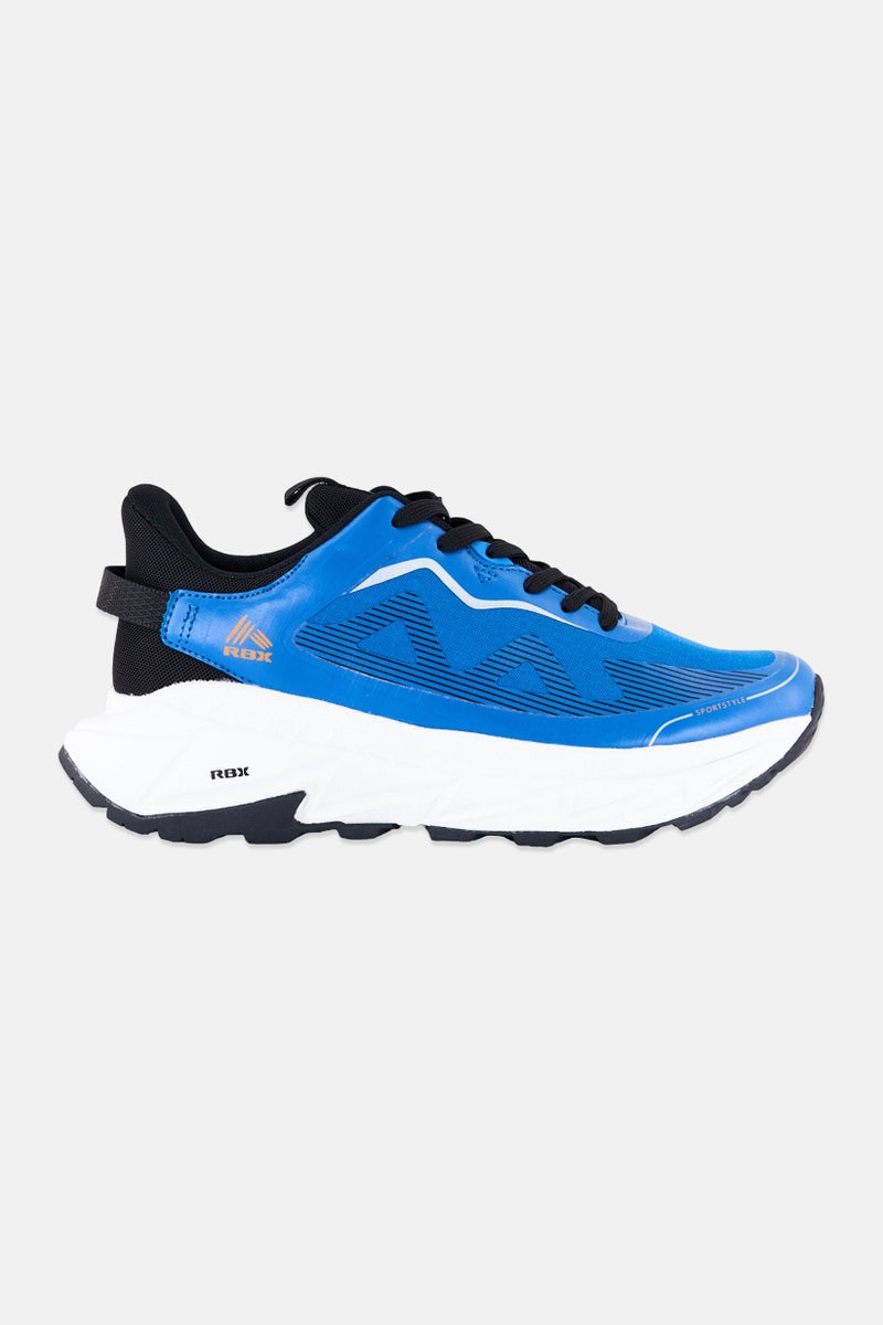 RBX Men Lace Up Running Shoes, Blue - Image 4