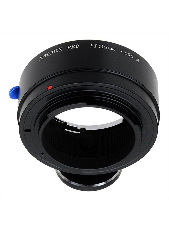 Fotodiox Lens Mount Adapter - Fuji Fujica X-Mount 35mm (FX35) SLR Lens to Canon EOS M (EF-m Mount) Camera Bodies; fits EOS M, M2 Digital Mirrorless Camera - Image 3