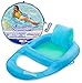 SwimWays Spring Float Premium Recliner Pool Lounger Inflatable Pool Floats Adult with Fast Inflation for Ages 15 Up Sky Blue - Image 3